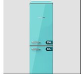 Cecotec Frigorífico retro Bolero CoolMarket Combi Origin 300 Green E