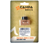 Campa Bros Pastillas De Freno De Disco Sinterizadas Shimano Xtr/xt 12