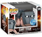 Funko Pop! Figura Exclusiva Super Cart Titan Ataque A Los Titanes