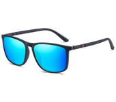 Toyear-gafas de sol polarizadas cuadradas Vintage para hombre, gafas de sol clásica masculinas de diseñador de marca de lujo TR90, montura para conducir y pescar