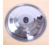 32/34/35/38/40cm Stainless Steel Pot Cover Wok Pan Pot Lids For Flat Pans Frying Pans Household Home Cookware Parts