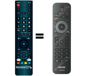Mando a distancia programado para TV modelo 32PFL3403D de PHILIPS