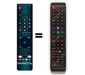 Mandos.tv K24DLG12HS para TD-SYSTEMS mando a distancia programado