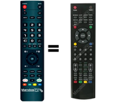 Mandos.tv Q26A5 para Q-MEDIA mando a distancia programado