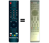 Mandos.tv TFT26TDT para ECRON mando a distancia programado