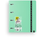 ARCHIVADOR 360 CARCHIVO MY RULES – CON SEPARADORES Y PLANNERS – EDICIÓN ESPECIAL PARA ESTUDIANTES VERDE
