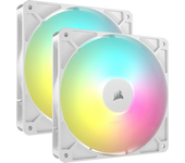 Corsair RS140 ARGB Carcasa del ordenador Ventilador 14 cm Blanco 2 pieza(s)