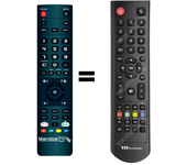 Mandos.tv PRIME24C19H para TD-SYSTEMS mando a distancia programado