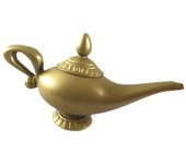 Aladdin Genie Lamp Costume Props Halloween Christmas Tea Pot Cartoon Genie Lamp Home Party Ornament
