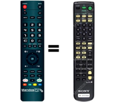 Mandos.tv STR-DE475/S para SONY mando a distancia programado
