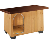 ferplast caseta exterior madera baita 80 122x79x78cm