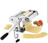 Maquina de Pasta Manual de Acero Inoxidable  Máquinas pasta Fresca italianas 18 x 15 x 13 cm
