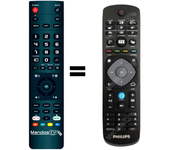 Mando a distancia programado para TV modelo 55HFL5011T de PHILIPS