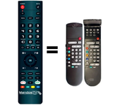 Mando a distancia programado para TV modelo 21PT166B-2 de PHILIPS
