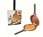 Double Sided Frying Pan Nonstick Folding Breakfast Pan Pancake Cake Fried Egg Pan Kitchen Cookware Tools Kitchen Accessories New