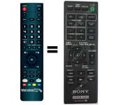 Mando a distancia programado para TV modelo CMT-X3CDB de SONY