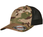 Flexfit Gorra Multicam Trucker Verde Adulto