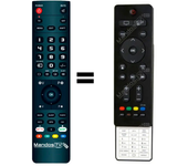 Mandos.tv L24U4010FC para IKEA mando a distancia programado