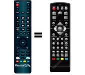 Mandos.tv TDT-HD3 para ENERGY-SISTEM mando a distancia programado