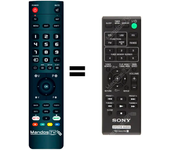 Mandos.tv RM-AMU178 para SONY mando a distancia programado