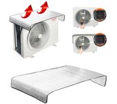 46x95CM Air Conditioning Cover Outdoor Sun Rainproof Anti-Dust Anti-Snow Cleaning Cover Home Air Conditioner Keep Cleaning Tool
