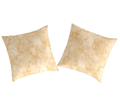 Taies d'oreiller 65x65 cm (2) Guy Laroche MACALE ocre