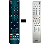Mandos.tv RM-ED002 para SONY mando a distancia programado