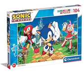 Clementoni Puzzle Infantil 104 Piezas Sonic 27256