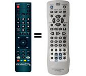 Mandos.tv 6711R1P082A para LG mando a distancia programado