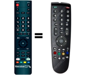 Mando a distancia programado para TV modelo P40-342CTI de GRUNDIG