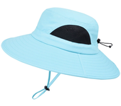 Sombrero Hombre Mujer Verano Ala Ancha Protección UV Gorro Pescador Bucket Hat para Safari, Senderismo, Playa, Ciclismo, Montañismo