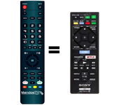 Mandos.tv BDP-S1700 para SONY mando a distancia programado