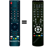 Mandos.tv RC1059 para OKI mando a distancia programado
