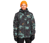Ropa hombre Chaquetas Quiksilver Chaqueta Mission Printed Gris