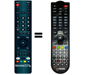 Mandos.tv HD90-TITAN para SAMSAT mando a distancia programado