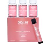 Chic & Love Wellness Tratamiento de choque para la piel  1 Caja 20 Viales Bebibles + 3 Botes de Gummies Radiant Skin