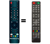 Mandos.tv 30604510CXTDS001 para TD-SYSTEMS mando a distancia programado
