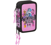 Safta Estuche Triple Filled Monster High Drama 36 Piezas
