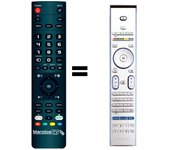 Mando a distancia programado para TV modelo 37PF9631D de PHILIPS