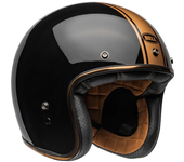 Bell Casco Jet Custom 500 Negro Adulto