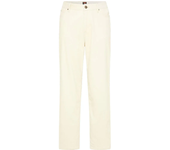 Ropa mujer Pantalones Lee Vaqueros Wide Leg Blanco