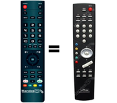 Mandos.tv 32TP14 para METZ mando a distancia programado