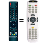 Mandos.tv MX711 para BENQ mando a distancia programado