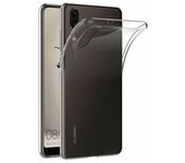 Funda Huawei P20 (4G) Carcasa Gel TPU Silicona Transparente GTR + Protector Pantalla Cristal Templado Movilear