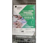 RedHer+Home Protector colchón Transpirable acolchado reversible tamaño ancho 80 / 90 / 105 / 120 / 135 / 150 / 160 / 180 / 200   largo 190-200cm  Acolchado - Transpirable - Reversible - Cubre Colchon - Funda Colchon - hasta 32 cms de Altura