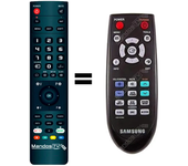 Mandos.tv AH59-02196G para SAMSUNG mando a distancia programado