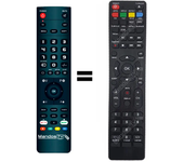 Mandos.tv ATE-24D614W para AKAI mando a distancia programado