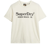 Superdry Camiseta De Manga Corta Metallic Venue Relaxed