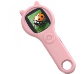 Microscopio Cecodadi portátil para niños, con 2 millones de píxeles ajustados para niños y Adultos, equipado con una Pantalla IPS de 2 pulgadas con interfaz de tarjeta TF, amplificador electrónico macro, con 8 luces LED ajustables y capacidad de grabado