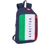 Safta Mochila Mini Benetton Flag Azul